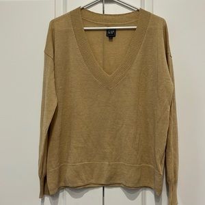 Gap linen blend lightweight sweater